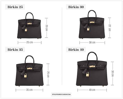 hermes birkin 30cm size|hermes bag size chart.